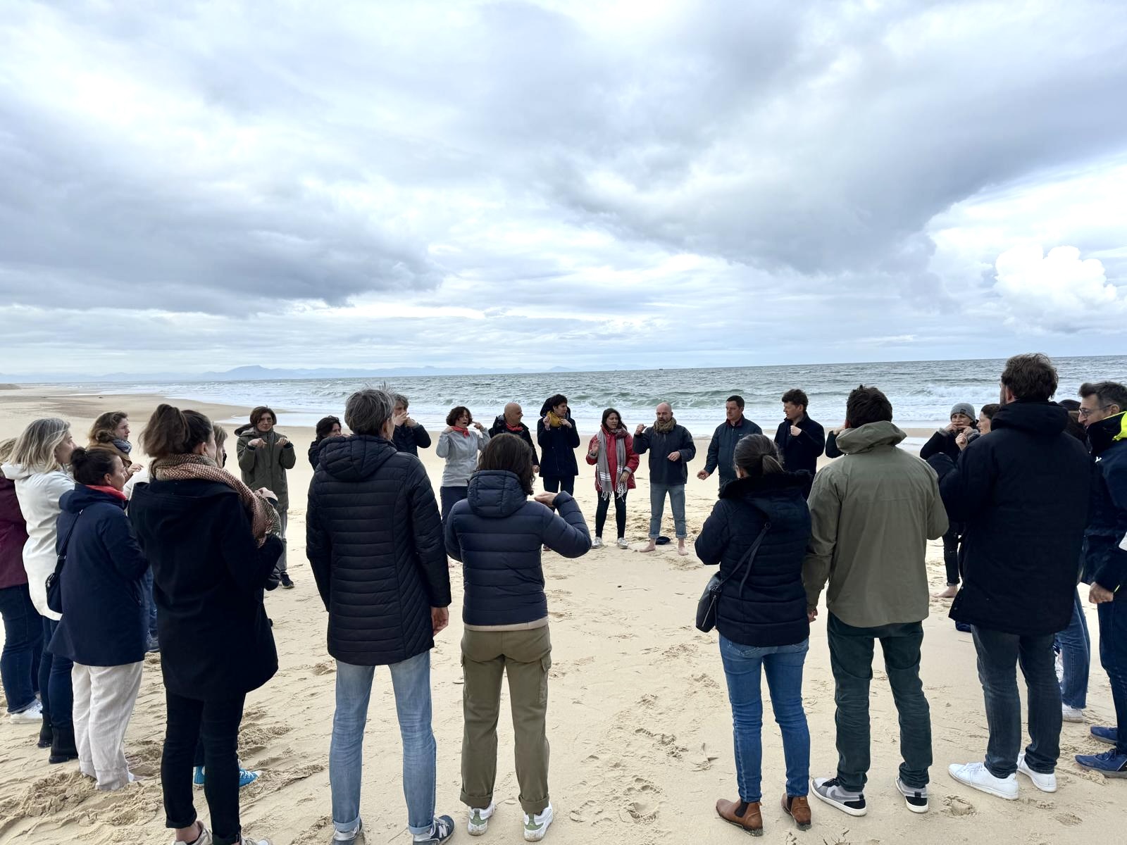 Séance de coaching en groupe